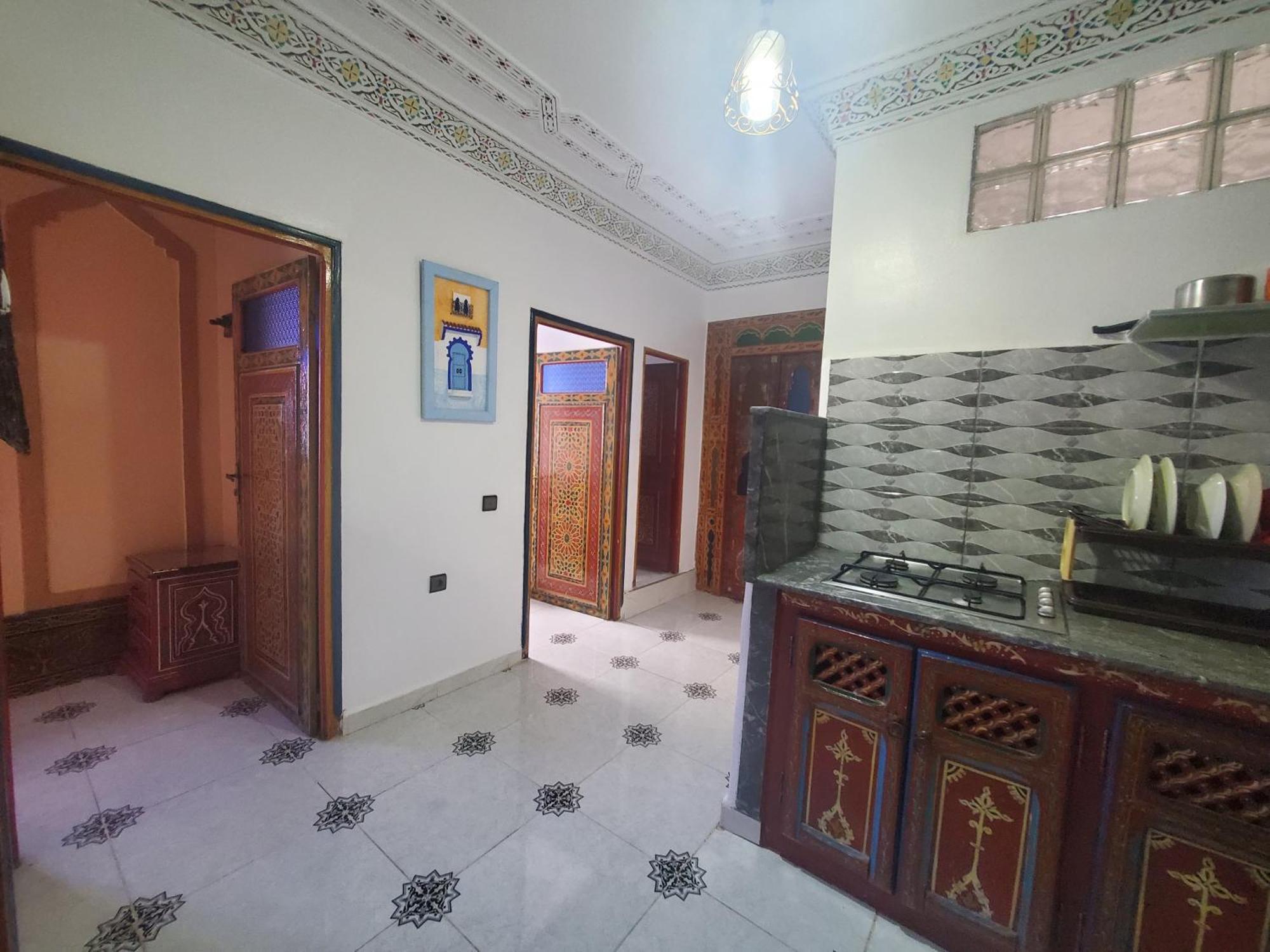 Blue City Hotel Чефчауен Екстериор снимка