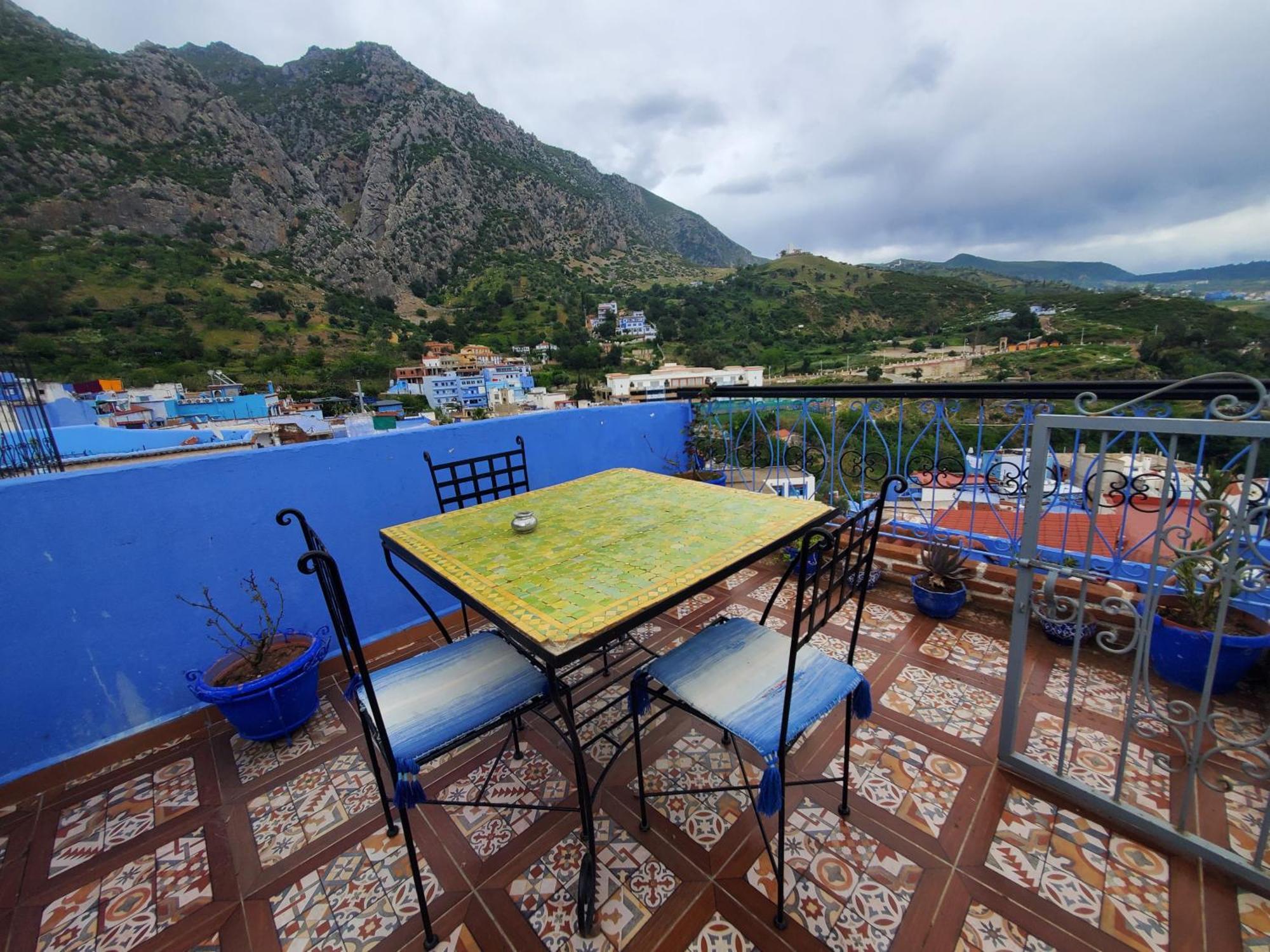 Blue City Hotel Чефчауен Екстериор снимка