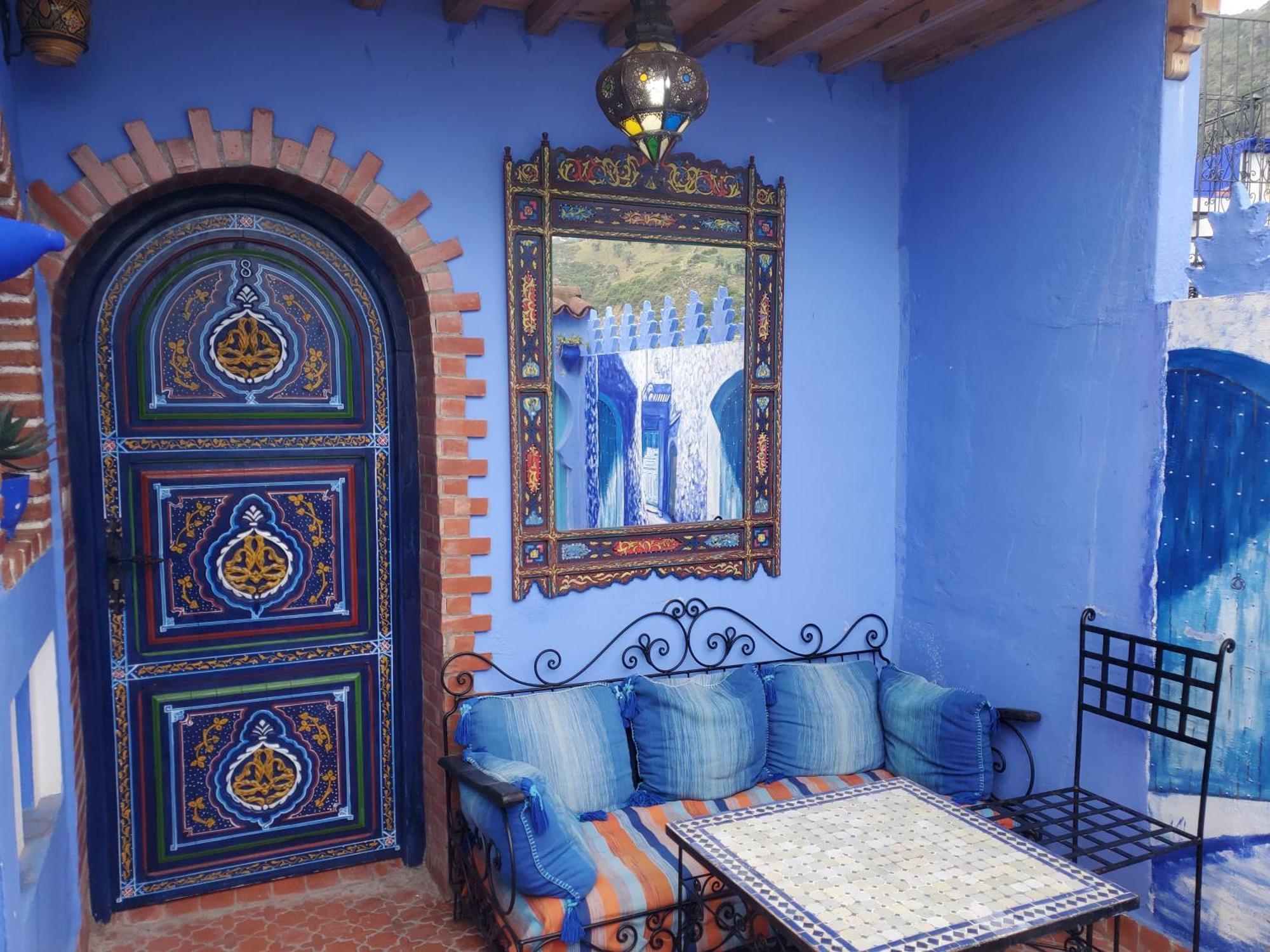 Blue City Hotel Чефчауен Екстериор снимка
