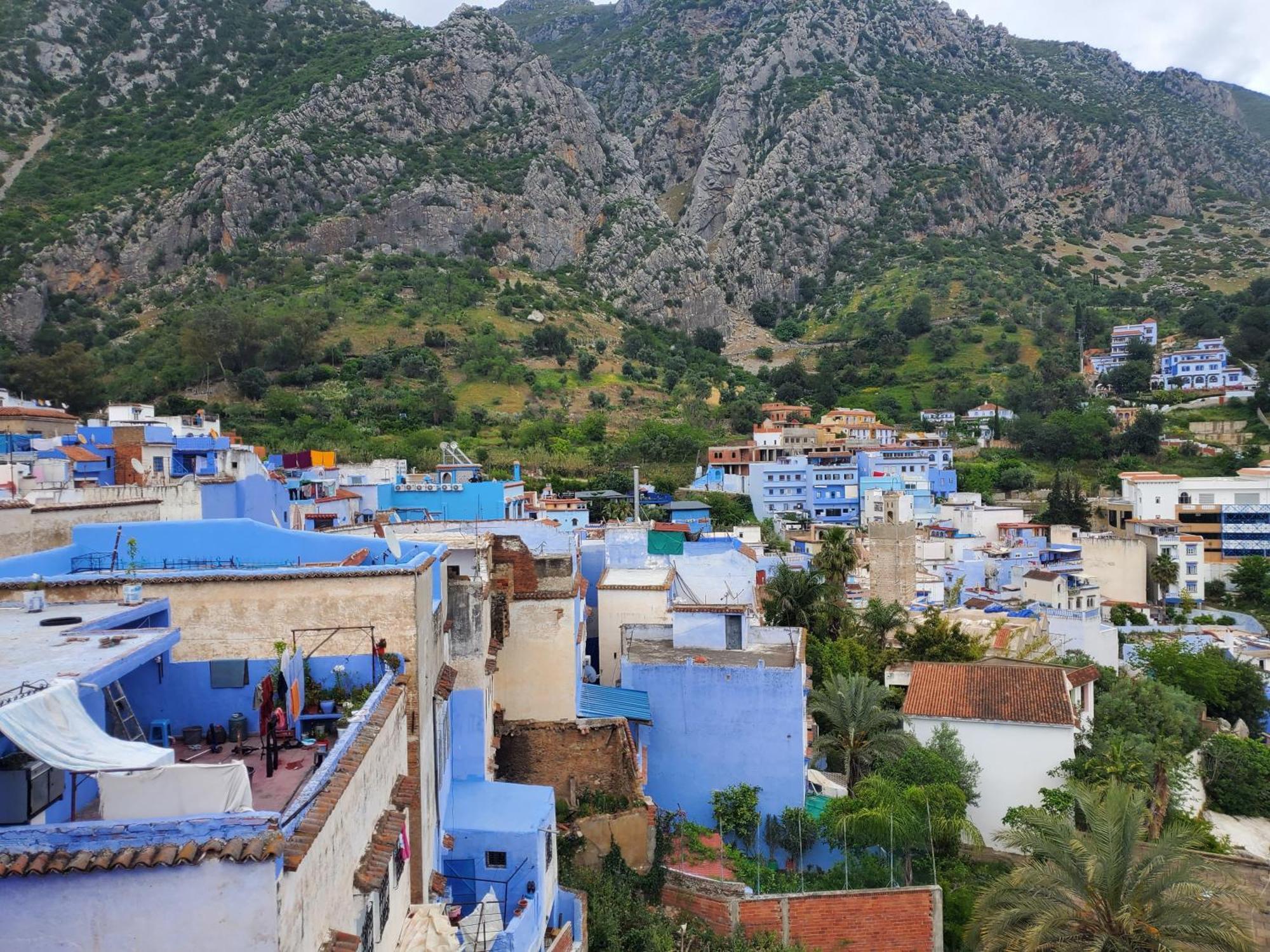 Blue City Hotel Чефчауен Екстериор снимка