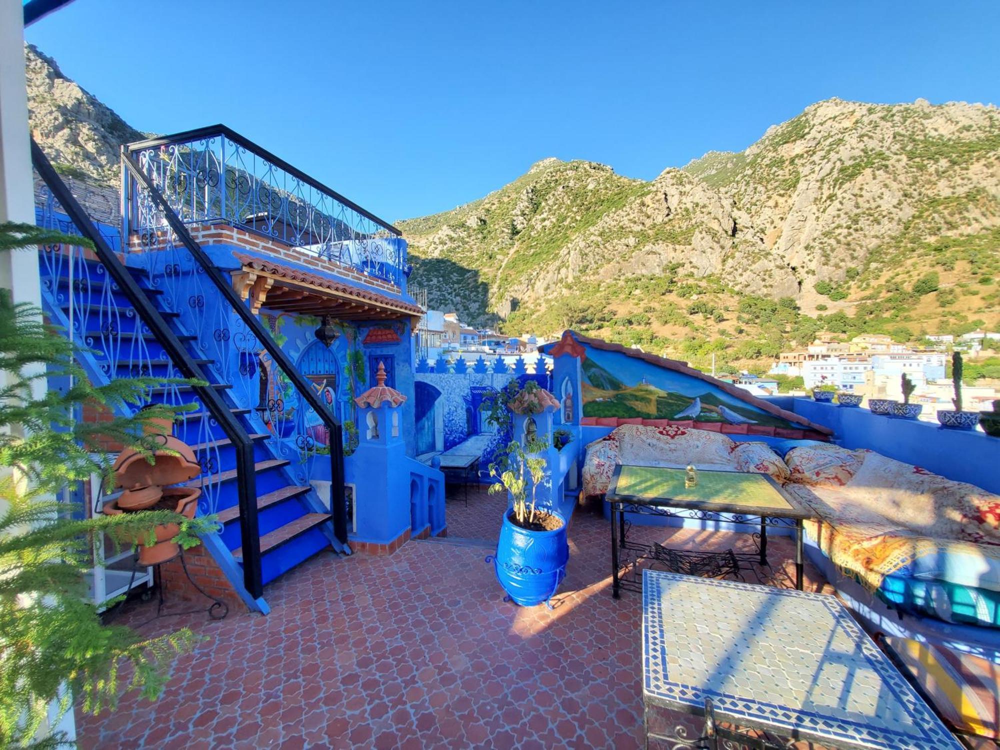 Blue City Hotel Чефчауен Екстериор снимка