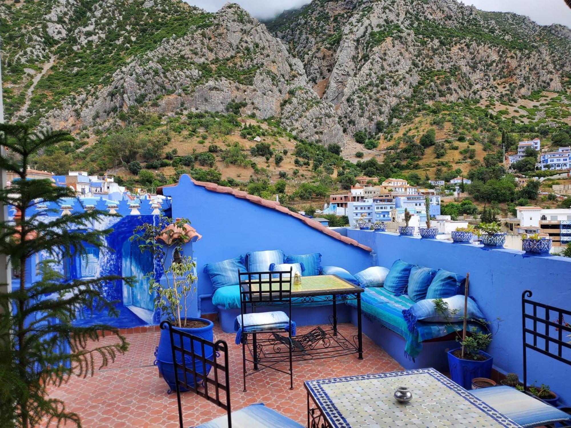 Blue City Hotel Чефчауен Екстериор снимка