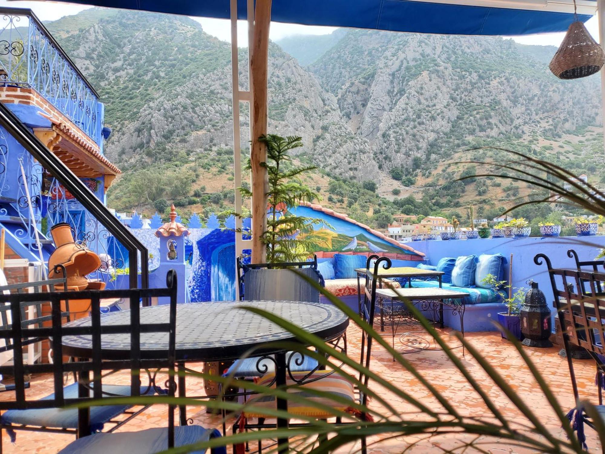 Blue City Hotel Чефчауен Екстериор снимка