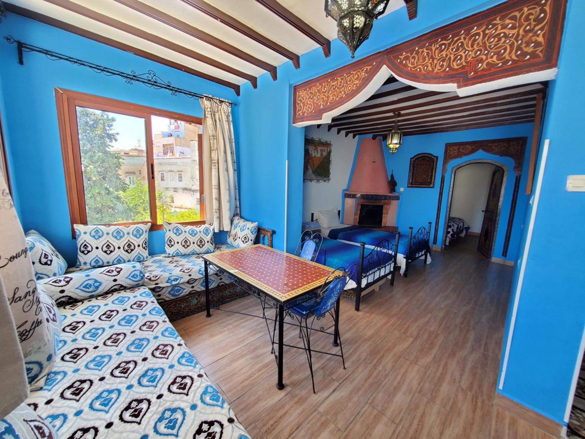 Blue City Hotel Чефчауен Екстериор снимка