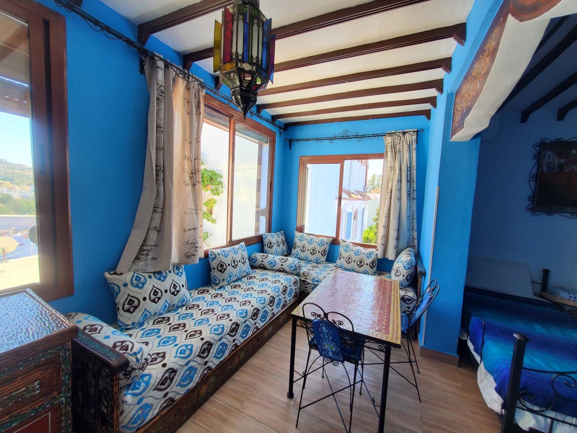 Blue City Hotel Чефчауен Екстериор снимка